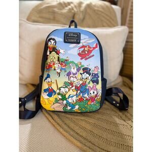 Loungefly Disney DuckTales Cast Mini Backpack NWOT